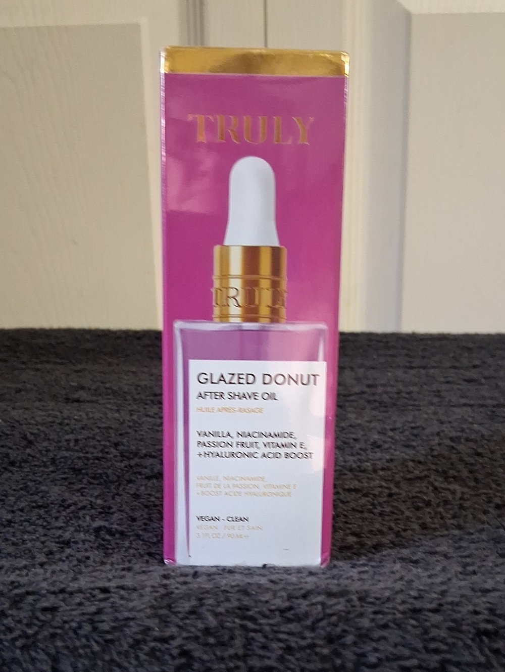 TRULY Glazed Donut After Shave Oil - 3.1 Fl Oz - Sealed